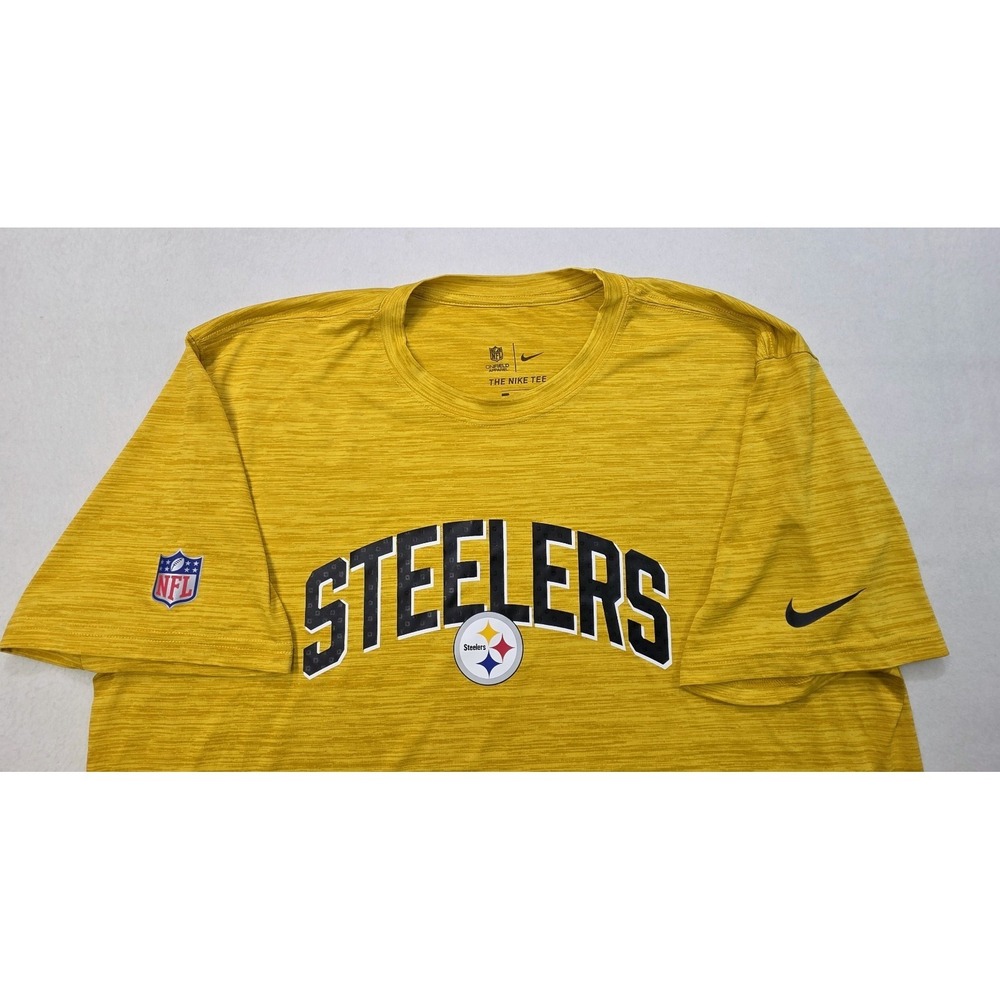 Nike Pittsburgh Steelers Shirt Mens XL Dri-Fit On Field LIMITED USE Tee Shirt